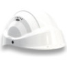 CASQUE CHANTIER ORIZON BLANC VISIERE BLANCHE