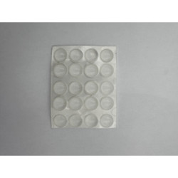 Butoirs antibruit Ø 10 mm (Lot de 20) - Butées tampon adhésif - COLSON 310909