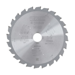 Lame de scie circulaire stationnaire Extreme Workshop 216 x 30 mm. 24 dents