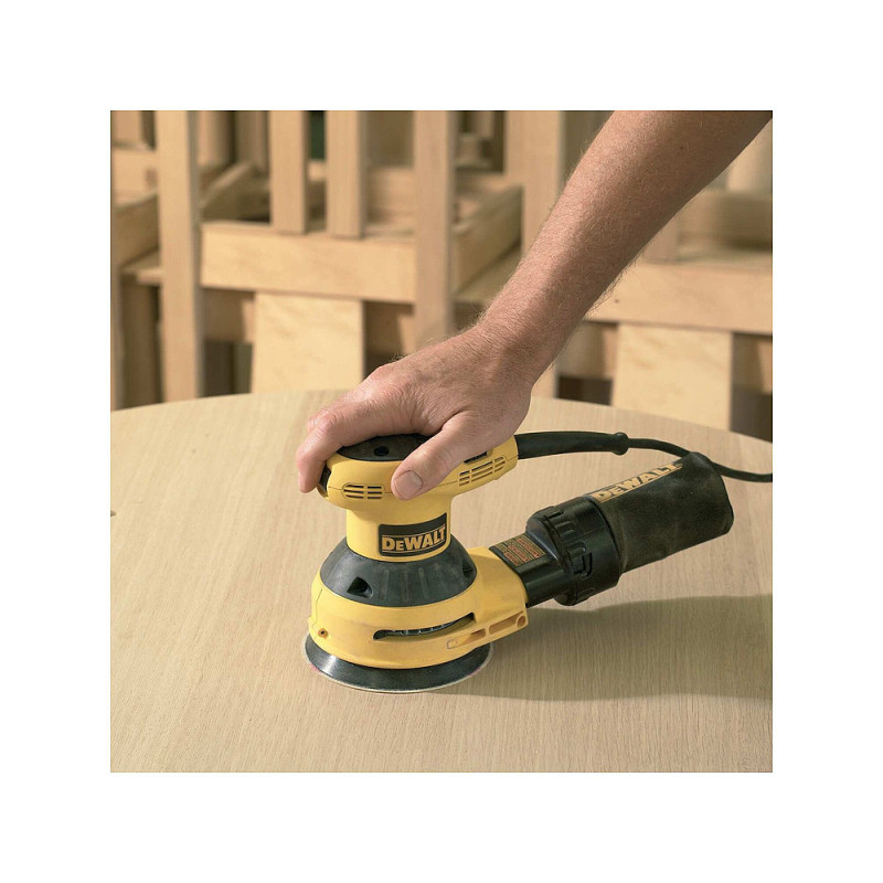 Disque abrasif velcro ponceuses excentriques grain 120 - 8 perforations ø 125 mm