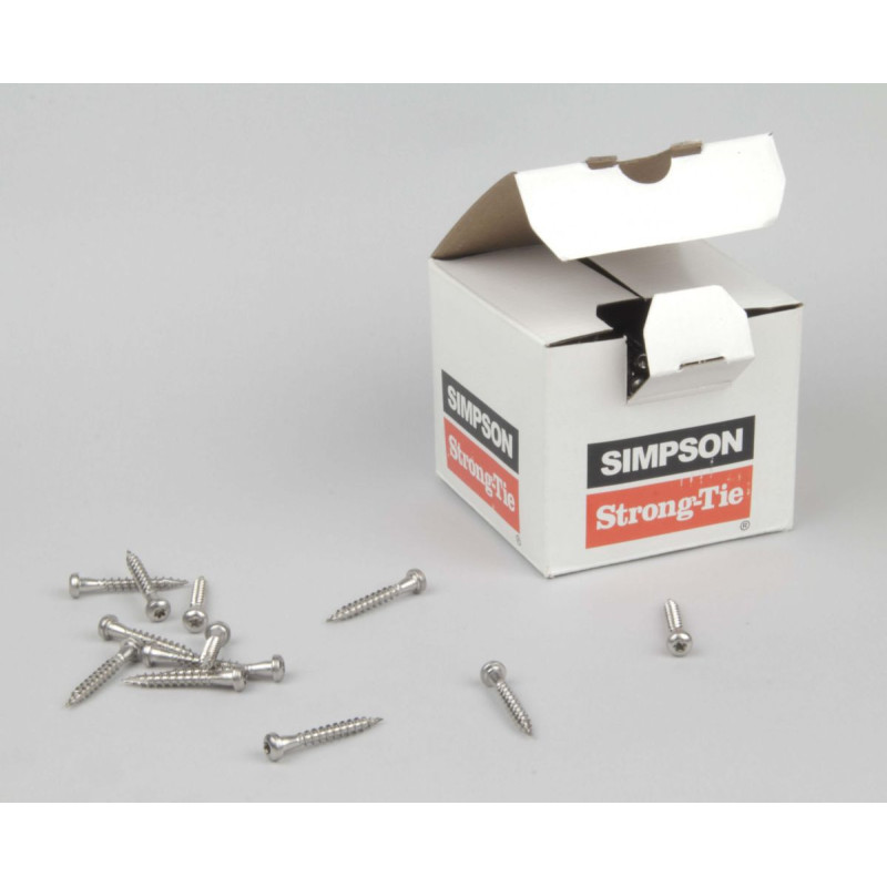 Vis pour connecteurs (boîte de 250) - Ø 5x35 mm - SIMPSON CSA5.0X35Z