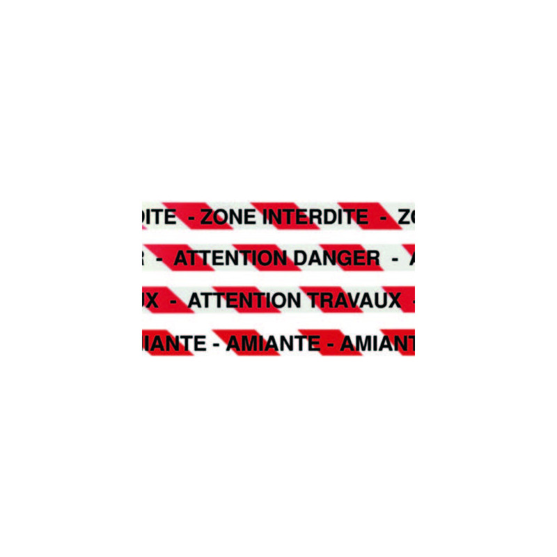 RUBAN ATTENTION DANGER 500MX75MM