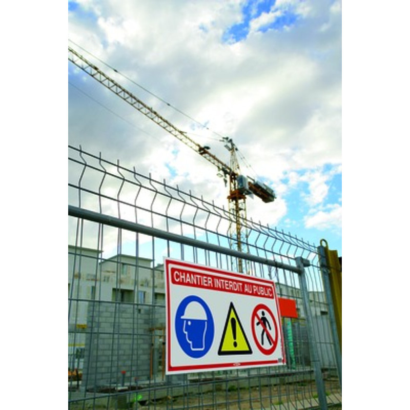 PANNEAU DE CHANTIER 4 EN 1 800X400MM