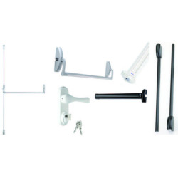 MODULE POUR ANTIPANIQUE BRICARD ARGENTENT BEQUILLE SANS CYLINDREINDRE