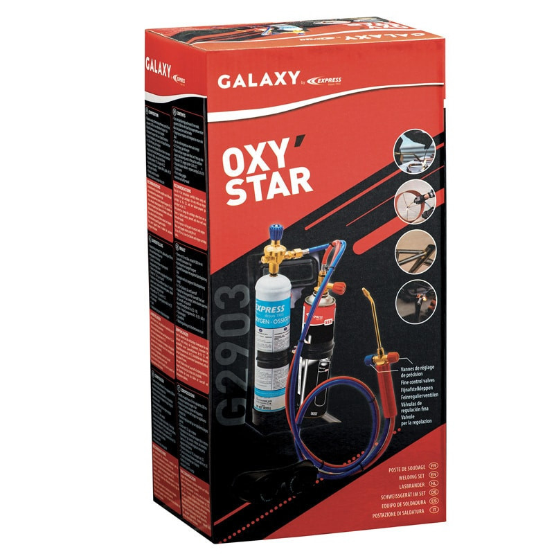 Poste soudure chalumeau OXYGAZ Oxy’Star complet - G2903