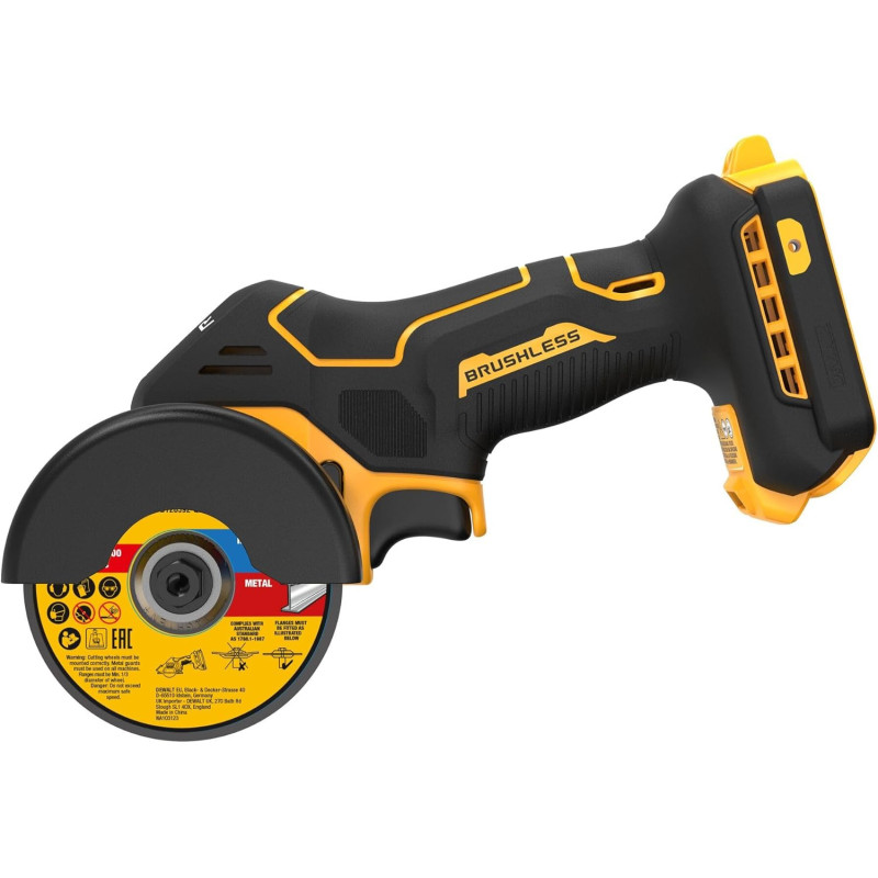 Meuleuse 76 mm XR 18V brushless (nue) - DEWALT DCS438NT