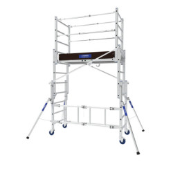 Echafaudage Z-Tower 3.80 m maxi - télescopique et roulant - TUBESCA 22407420