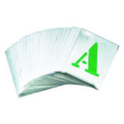 POCHOIR JEU DE LETTRES 100MM