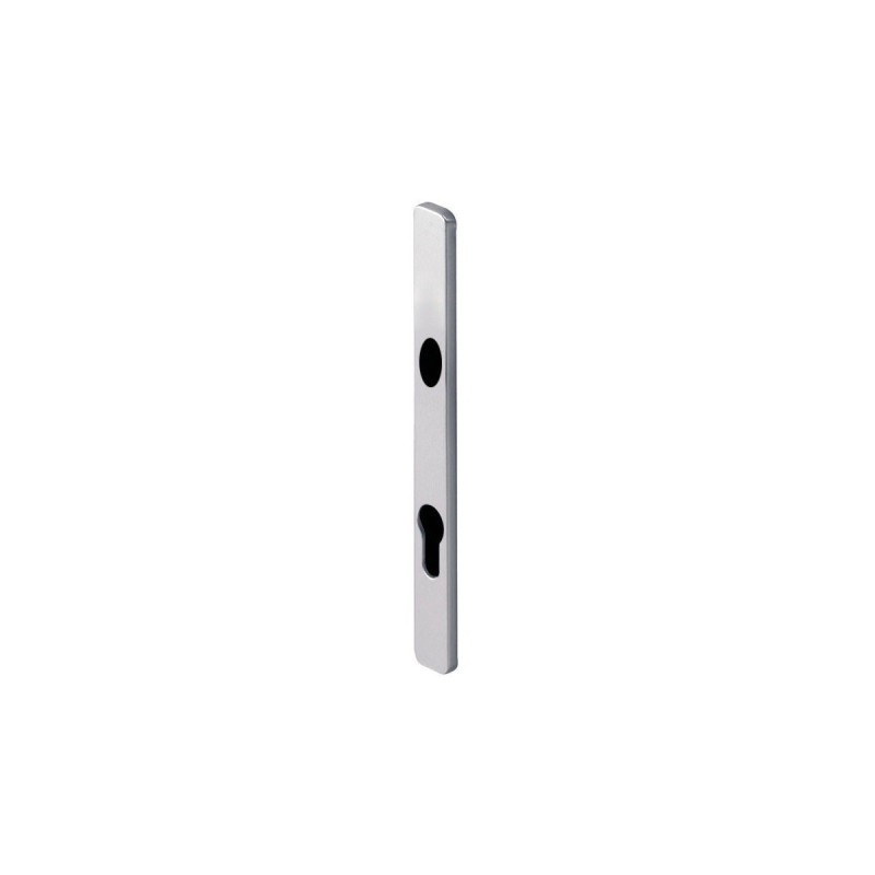 Plaques palières PE24 clé I (jeu de 2) - Entraxe 92 - Argent - ASSA ABLOY 18018