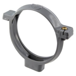 Collier à bride diamètre 80mm gris - COR