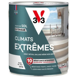 PEINTURE DE SOL EXTERIEUR CLIMAT EXTREME BLANC 2.5L