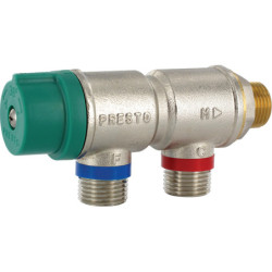 Régulateur thermostatique 3-4" à entrées parallèles. 6-47l-min - 29007