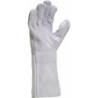 GANT SOUDEUR CROÛTE CUIR DE BOVIN GRIS - T10