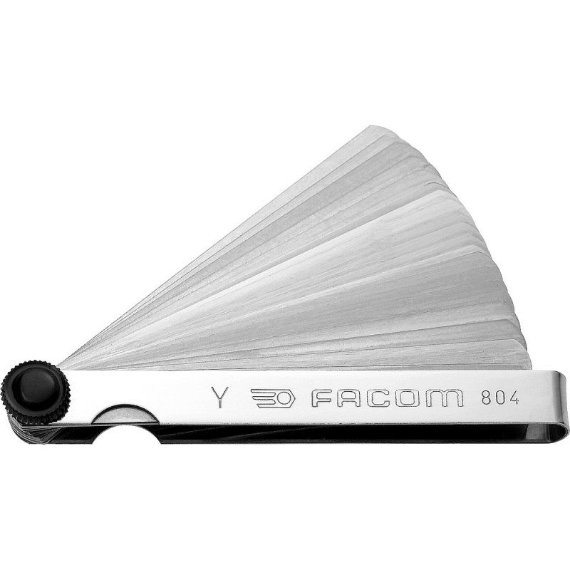 Jauge d'épaisseur métrique à bout rond