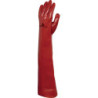 GANT PVC ROUGE TOUT ENDUIT LONG 40CM