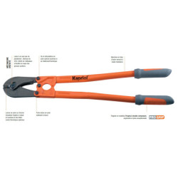 COUPE BOULON 650 KAPRIOL TUBULAIRE PRO