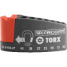 Jeu de 7 clés mâles TORX-Resistorx sur étui - FACOM 89SR.J7PB