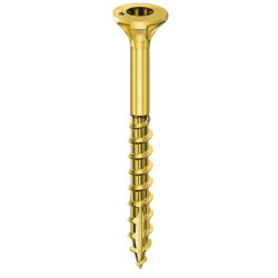 Vis Rocket tête fraisée étoile acier bichromaté 6x140-70-boite carton x100