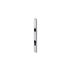 Plaque PE24 entraxe 70 Clé I - Argent - ASSA ABLOY VACHETTE 15188