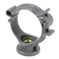 Collier monobloc 0 diamètre 32mm gris - CM32