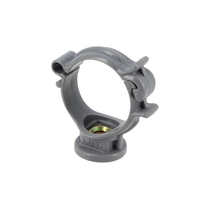 Collier monobloc 0 diamètre 32mm gris - CM32