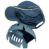 CASQUETTE ANTI-HEURT AIR COLTAN BLEU VISIERE DE 5CM