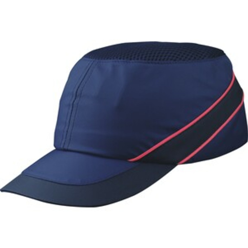 CASQUETTE ANTI-HEURT AIR COLTAN BLEU VISIERE DE 5CM