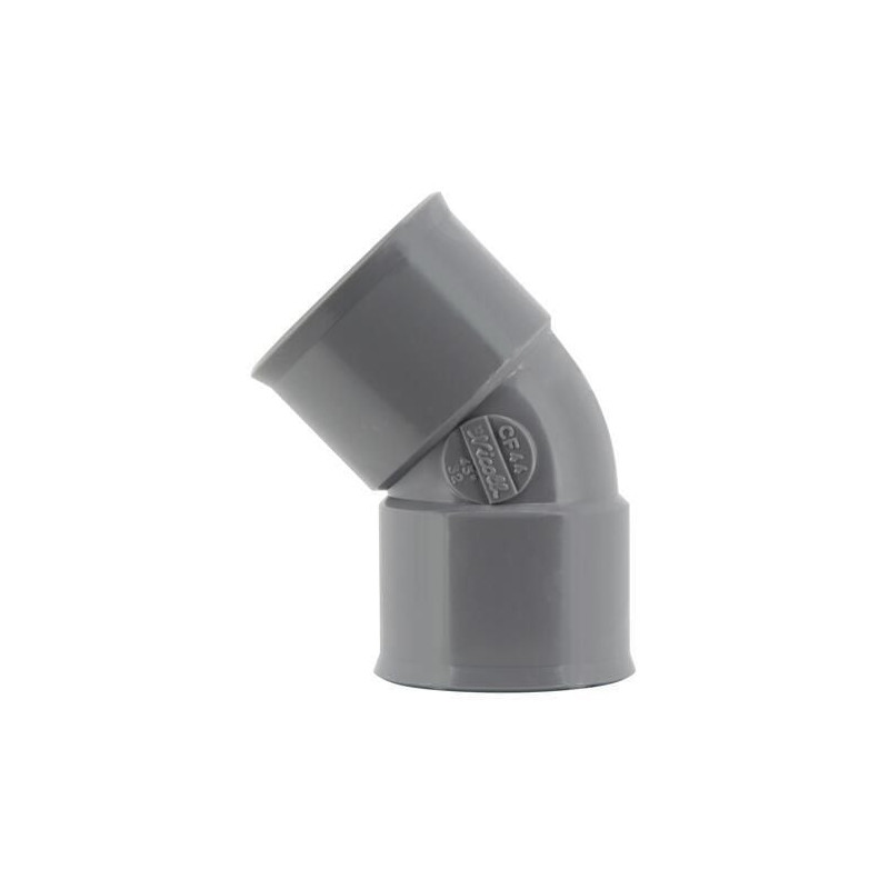 Coude femelle femelle 45° diamètre 32mm UCF44 - 23842607 - UCF44