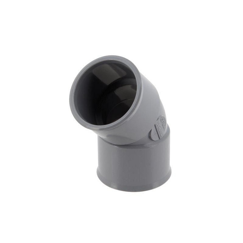 Coude femelle femelle 45° diamètre 32mm UCF44 - 23842607 - UCF44