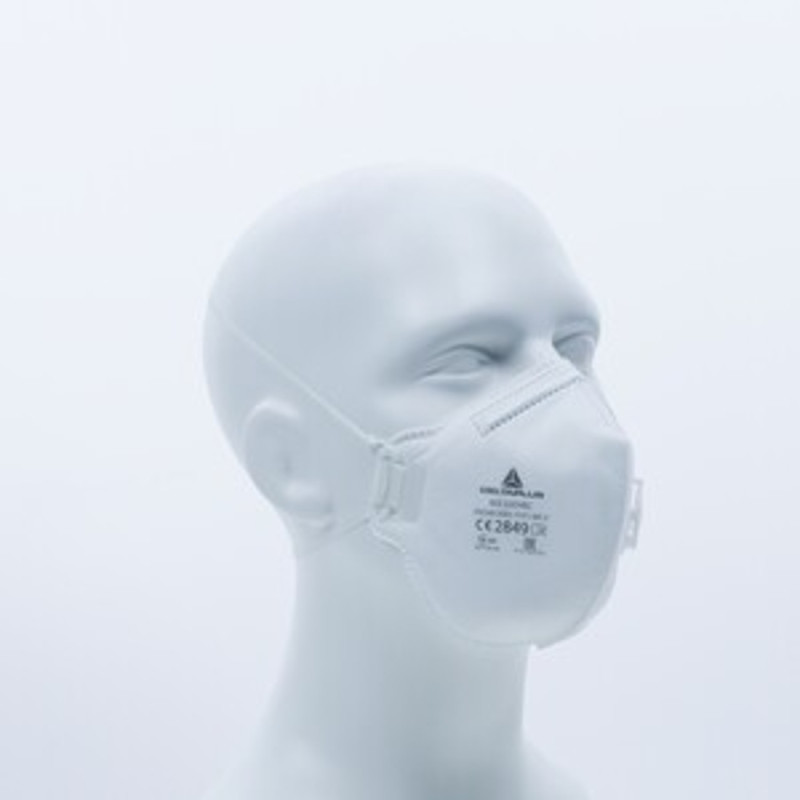 MASQUE RESPIRATOIRE COQUE FFP1 AVEC VALVE BOITE DE 10