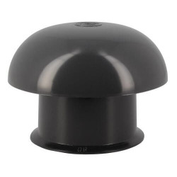 Chapeau de ventilation simple avec moustiquaire diamètre sortie 80 mm - CC8M