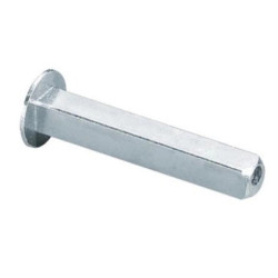 Tige carré à arrêt 7 x 58 mm -  Carré 7 - L.58 mm - ASSA ABLOY 86664