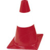 CONE CHANTIER PLASTIQUE FLUO 50CM 600G