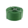 FIL FER A LIER ACIER PLASTIFIER VERT 0.9MM 50M