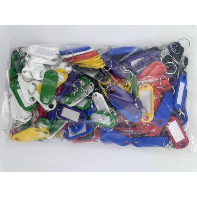 Etiquettes de clé avec anneau (Lot de 200) - Porte-clés - COLSON 420663