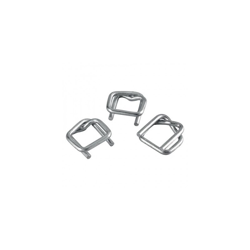 Boucles pour feuillards 19 mm (carton de 1000) - DE LAMA A19