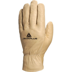 Gants CUIR PLEINE fleur bovin Beige FB149 T10