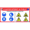 PANNEAU DE CHANTIER 10 EN 1 800X400MM
