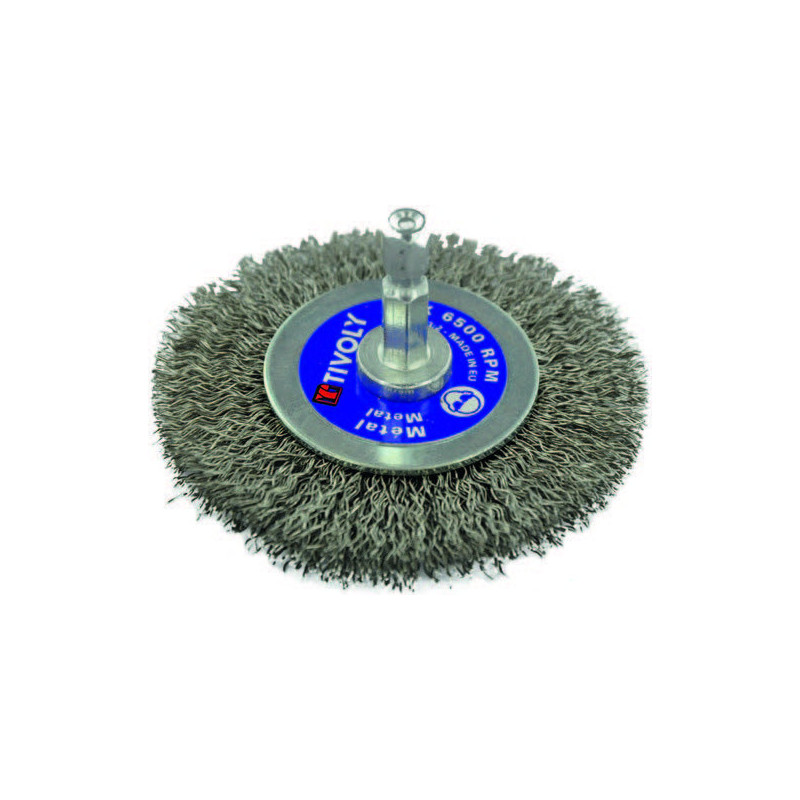 BROSSE CIRCULAIRE 75 METAL