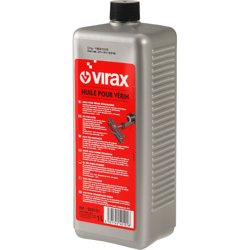 Huile pour vérin hydraulique - bidon 1 L