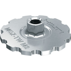 Ecrou rondelle de trapèze MQZ-TW-M10 (boîte de 50) - roue trapézoïdale - HILTI 2142031