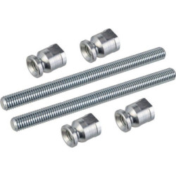 Poignée TUBE-SACH FIXE double - ASSA ABLOY VACHETTE 070183