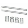 Poignée TUBE-SACH FIXE double - ASSA ABLOY VACHETTE 070183