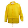 Ensemble de pluie enduit PVC Taille XL jaune