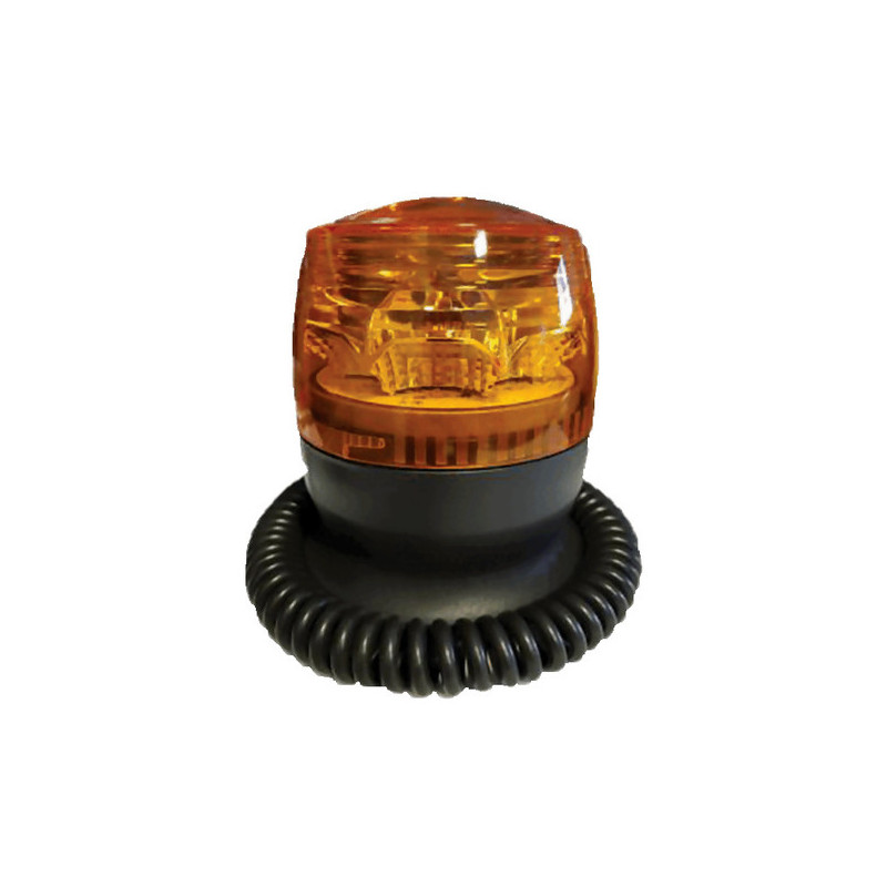 Gyrophare mini plus à led sur base magnétique