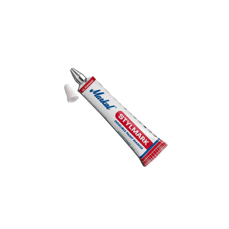 MARQUEUR PEINTURE BLANC TUBE