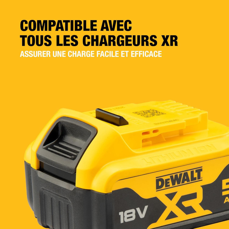 Kit 4 outils XR 18V 5 Ah Li-Ion brushless - DEWALT DCK422P3T