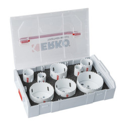 TREPAN BIM COFFRET 8 DIAM UNIVERS 22-76MM LBOX