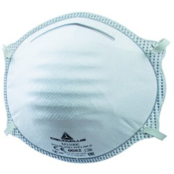 MASQUE RESPIRATOIRE COQUE FFP1 SANS VALVE BOITE DE 20