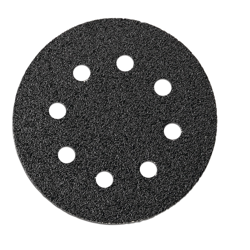 Feuille abrasive perforée Ø115mm - Grain 60 - Pack de 16